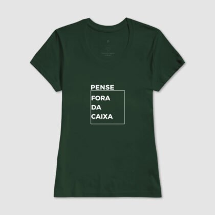 Camiseta - Pense fora da caixa