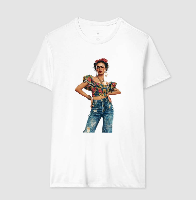 Camiseta - Frida Khalo Releitura