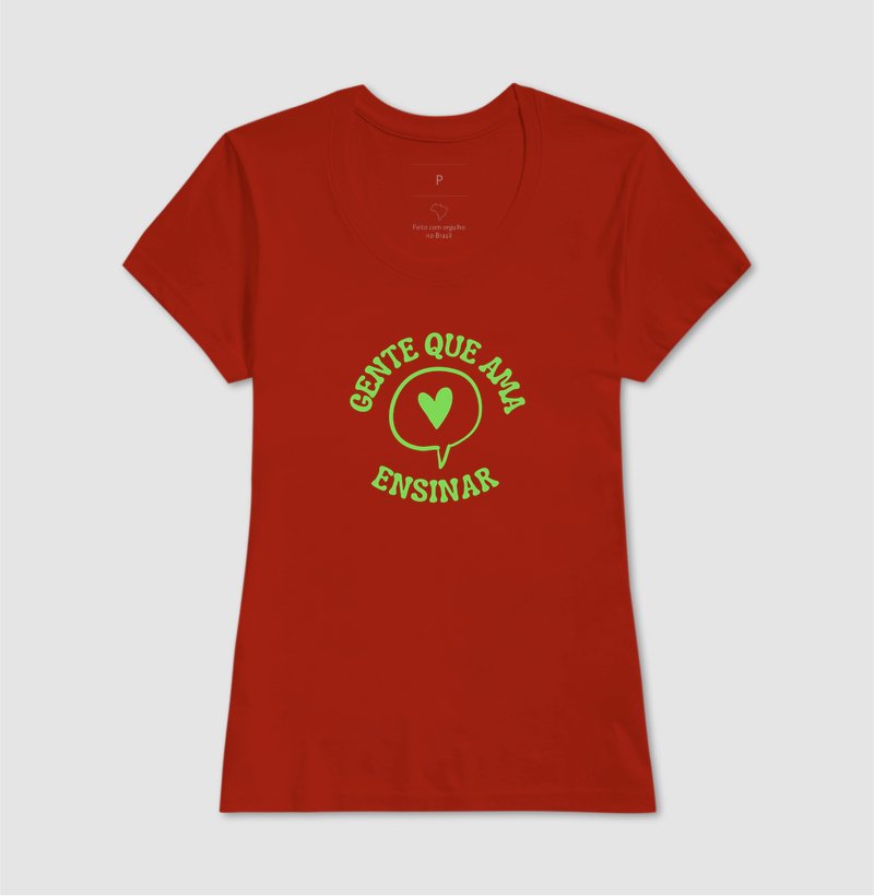 Camiseta - Gente que ama ensinar - Imagem 4