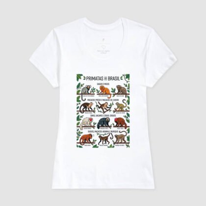 Camiseta - Primatas do Brasil