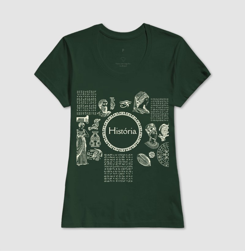 Camiseta - História Arqueologia - Imagem 12