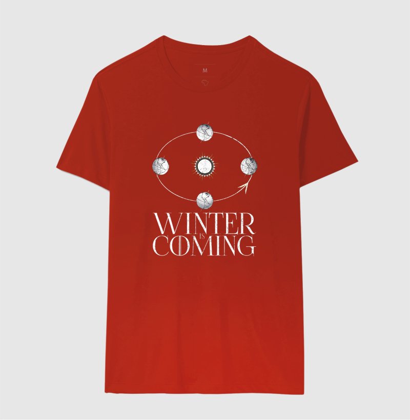 Camiseta - O inverno está chegando