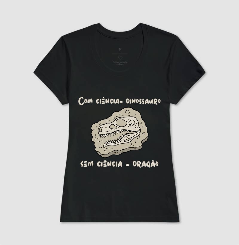 Camiseta - Com ciência, sem ciência - Imagem 4