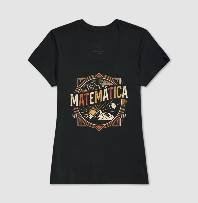 Camiseta - Brasão Matemática