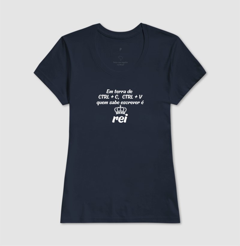 Camiseta - Em terra de ctr C + ctr V - Imagem 7