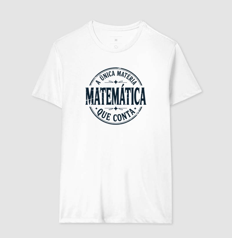Camiseta - A Única Matéria que conta