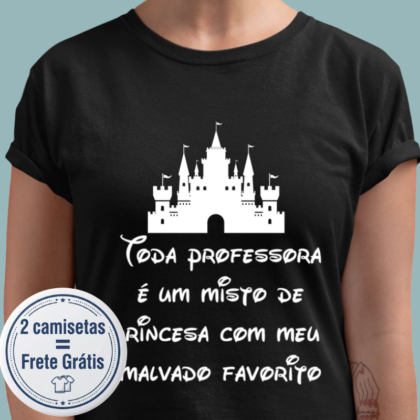 Camiseta - Toda princesa
