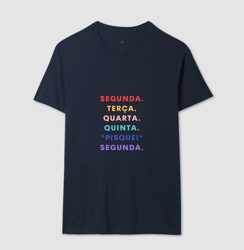 Camiseta - Dia das semanas