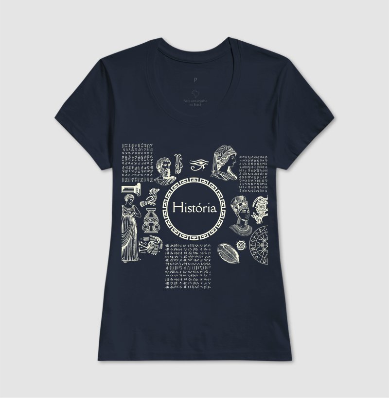 Camiseta - História Arqueologia - Imagem 13