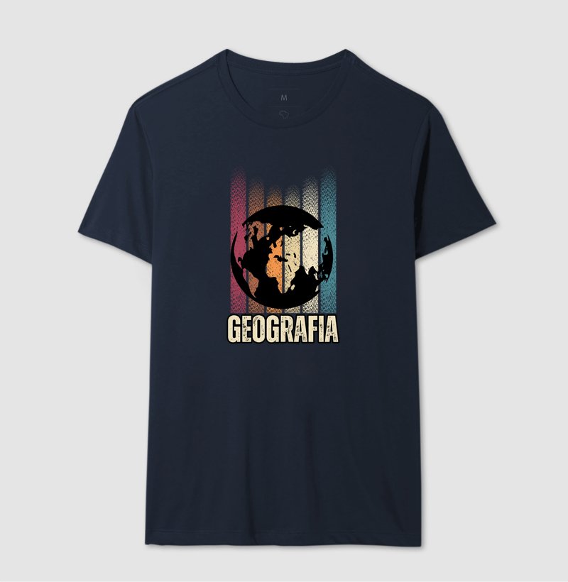 Camiseta - Geografia Estilo Retrô - Imagem 4