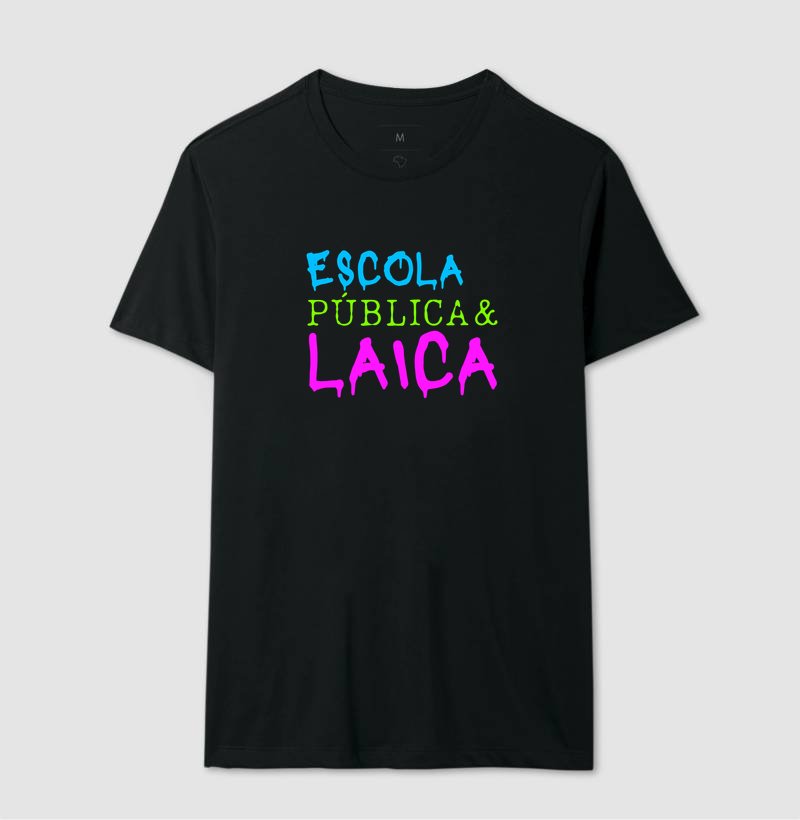 Camiseta - Escola Pública e Laica - Imagem 3