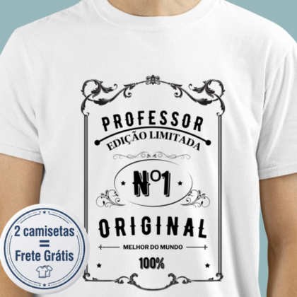 Camiseta - Rótulo professor