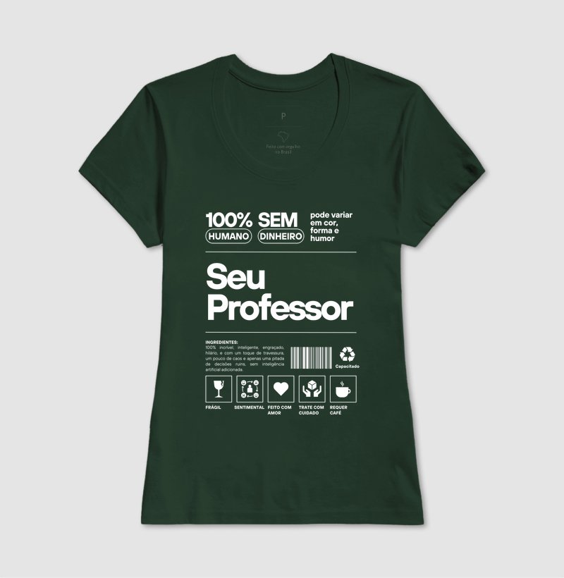 Camiseta - Seu Professor