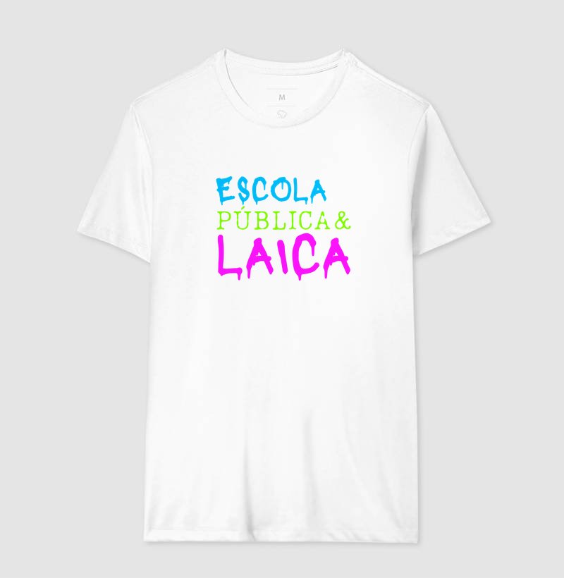 Camiseta - Escola Pública e Laica - Imagem 2