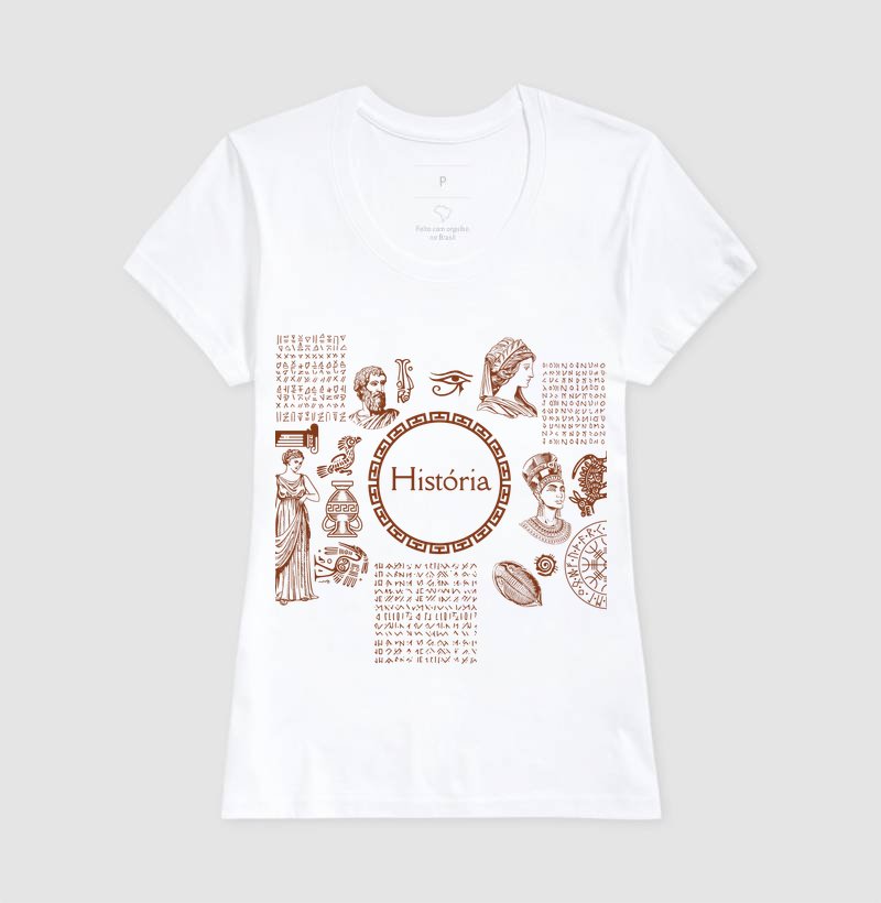 Camiseta - História Arqueologia - Imagem 10