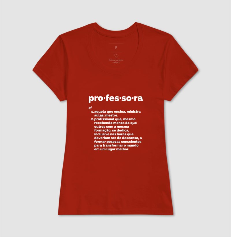 Camiseta - Verbete Professora - Imagem 11