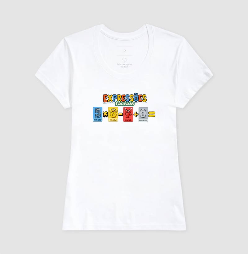 Camiseta - Expressões faciais